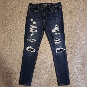 American Eagle Next Level Stretch Jeggings 10 Short